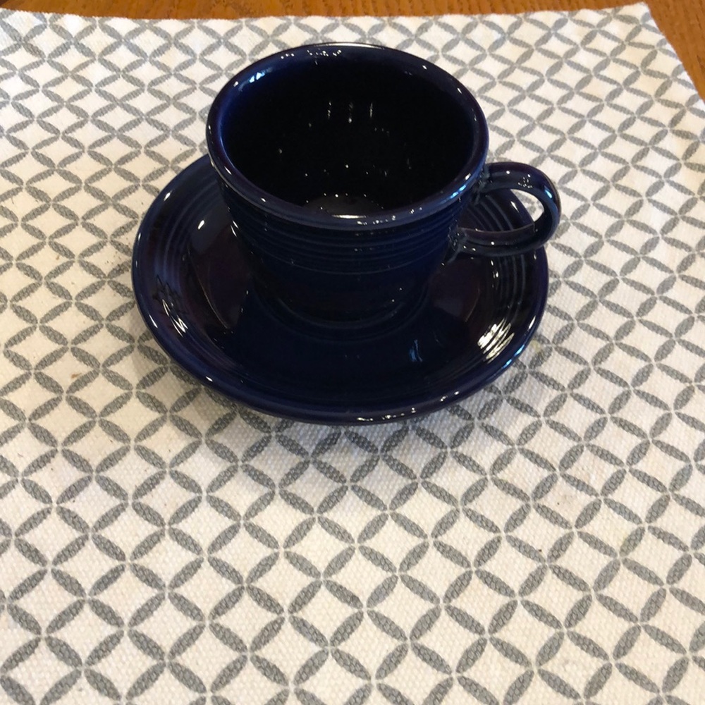Fiesta cup and saucer